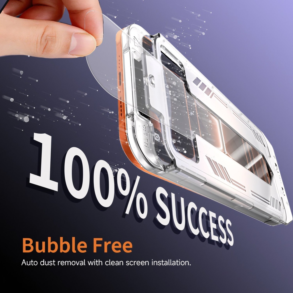Bubbelvrije installatie